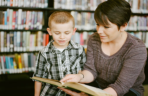Creating teacher safety teams - teacher with student
